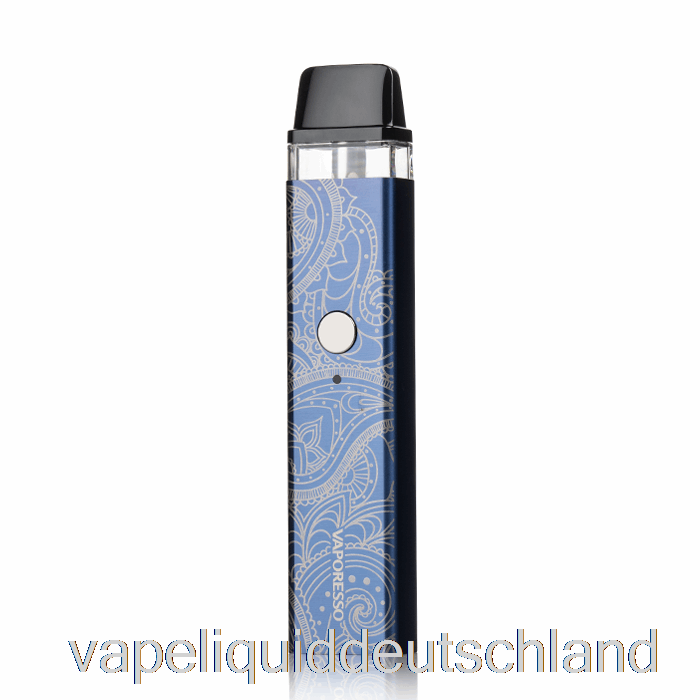 Vaporesso Xros 16 W Pod-System, Paisley-Blau, Vape-Flüssigkeit